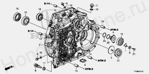 ATM-1 КОЖУХ ГИДРОТРАНСФОРМАТОРА