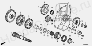 ATM-6 ПРОМЕЖУТОЧНЫЙ ВАЛ