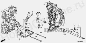 ATM-8-40 ВИЛКА МЕХАНИЗМА ПЕРЕКЛЮЧЕНИЯ