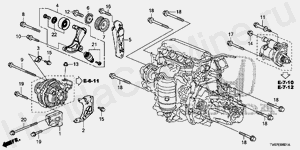 E-6-1 АВТОНАТЯЖИТЕЛЬ (1.8L)