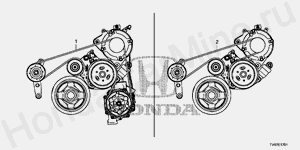 E-17-1 ALTERNATOR BELT (1.8L)