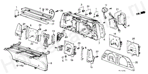 SPEEDOMETER COMPONENT (DENSO) B-12-2 SPEEDOMETER COMPONENT (DENSO)