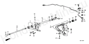 B-29 STABILIZER SPRING/FRONT LOWER ARM