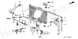 RADIATOR HOSE - RESERVE TANK RADIATOR HOSE - RESERVE TANK
