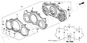  METER COMPONENTS (DENSO)