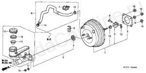 BRAKE MASTER CYLINDER - MASTER POWER BRAKE MASTER CYLINDER - MASTER POWER