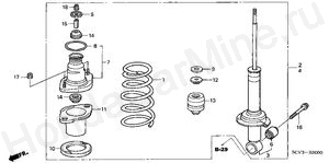 REAR SHOCK ABSORBER REAR SHOCK ABSORBER