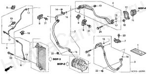  A/C HOSE - PIPES