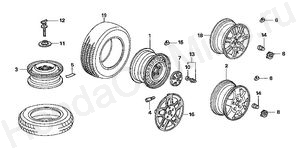 WHEEL DISK (KA) WHEEL DISK (KA)