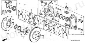 FRONT BRAKE (DISK) FRONT BRAKE (DISK)