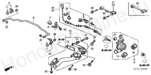 REAR LOWER ARM REAR LOWER ARM