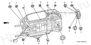  GROMMET (UNDER)