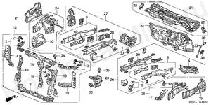  FRONT BULKHEAD - DASHBOARD