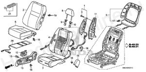 FRONT SEAT (R.) FRONT SEAT (R.)