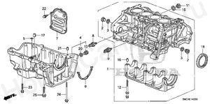 CYLINDER BLOCK - OIL PAN CYLINDER BLOCK - OIL PAN