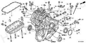 CVT TRANSMISSION CASE CVT TRANSMISSION CASE