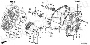 CVT LEFT SIDE COVER CVT LEFT SIDE COVER