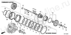 CVT INPUT SHAFT - FORWARD CLUTCH CVT INPUT SHAFT - FORWARD CLUTCH