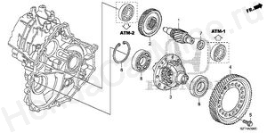 CVT DIFFERENTIAL CVT DIFFERENTIAL