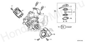 KEY CYLINDER COMPONENTS KEY CYLINDER COMPONENTS