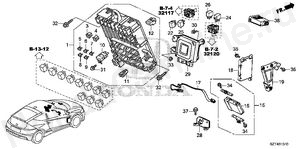CONTROL UNIT (CABIN) (1) CONTROL UNIT (CABIN) (1)