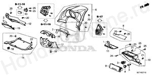  INSTRUMENT PANEL GARNISH (DRIVER SIDE)