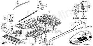  MOLDING - SIDE SILL GARNISH