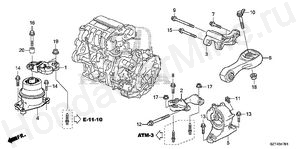 ENGINE MOUNTS (CVT)  ENGINE MOUNTS (CVT)