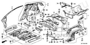 FLOOR - INNER PANEL  FLOOR - INNER PANEL
