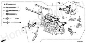 ENGINE WIRE HARNESS ENGINE WIRE HARNESS