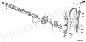 CAMSHAFT - CAM CHAIN CAMSHAFT - CAM CHAIN