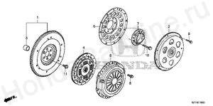 CLUTCH - FLYWHEEL CLUTCH - FLYWHEEL