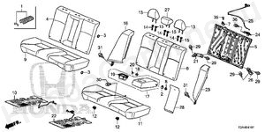 REAR SEAT (TACHI-S/SETEX/TTM) REAR SEAT (TACHI-S/SETEX/TTM)