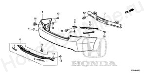 REAR BUMPER REAR BUMPER