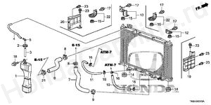  RADIATOR HOSE - RESERVE TANK