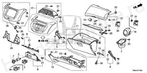 INSTRUMENT PANEL GARNISH (PASSENGER SIDE) INSTRUMENT PANEL GARNISH (PASSENGER SIDE)