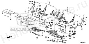 REAR SEAT CUSHION (KA/KC) REAR SEAT CUSHION (KA/KC)