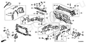  FRONT BULKHEAD - DASHBOARD