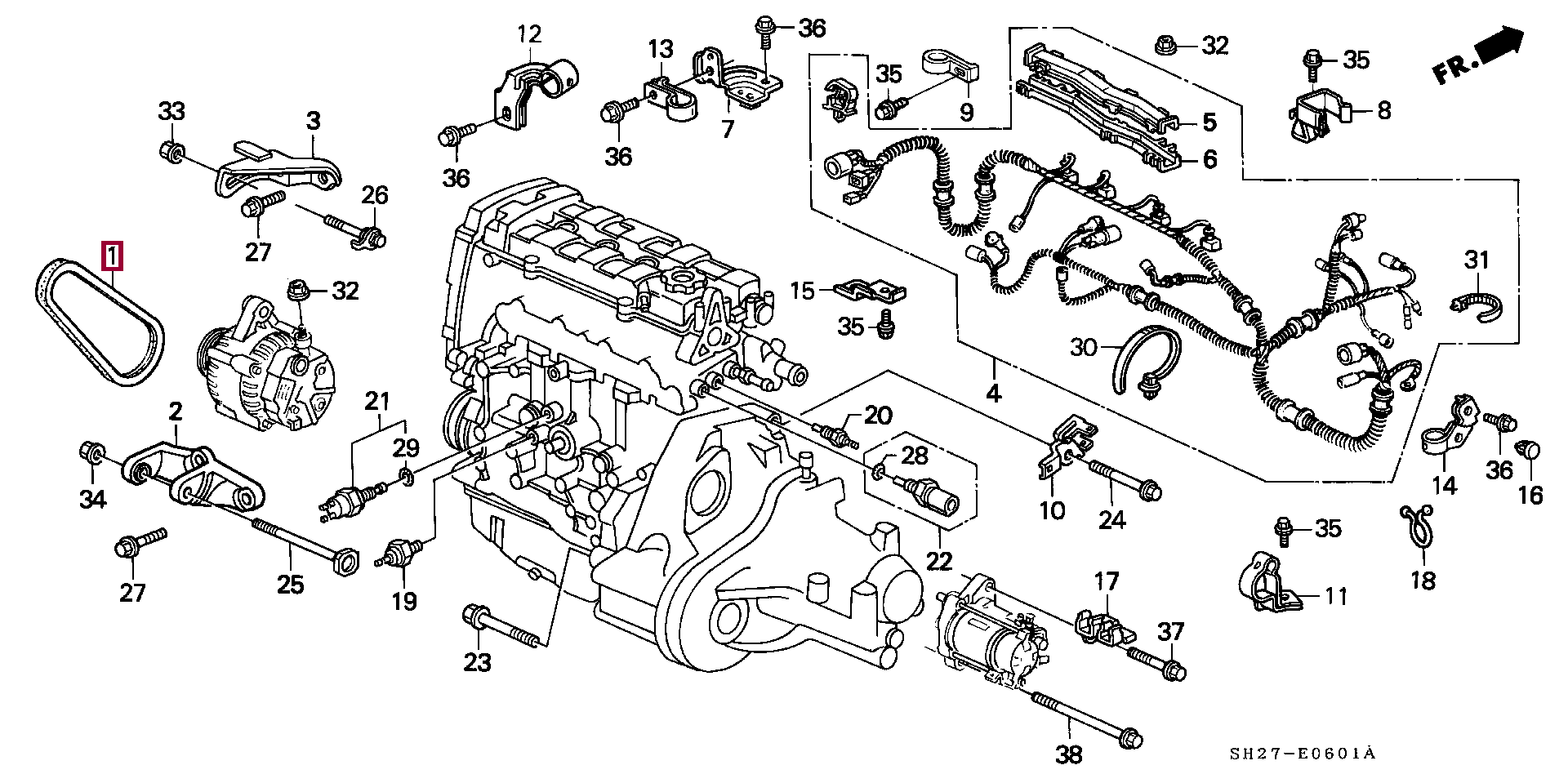 Honda civic схема