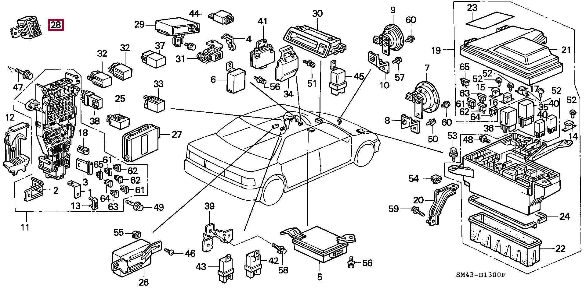 Хонда Аккорд 4 патрубки cb3 чертеж схема