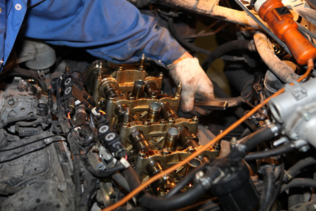 Правильно отрегулированный клапанный механизм Honda CR-V обеспечит высокую мощность двигателя