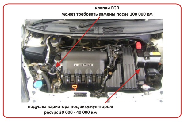 Клапан EGR обеспечивающий рециркуляцию выхлопных газов может потребовать замены 