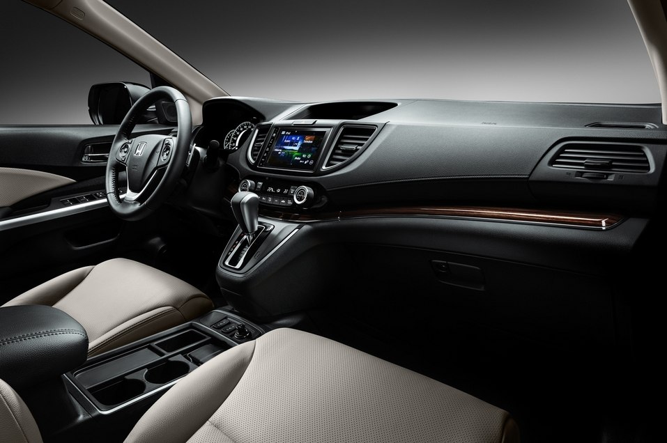 Качественная отделка и эргономика салона нового CR-V