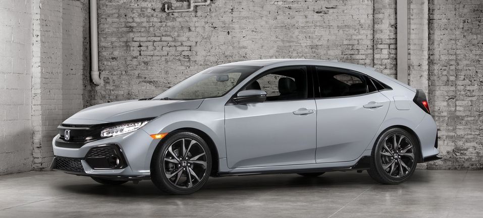 Спортивное исполнение 10 поколения хэтчбэка Honda Civic