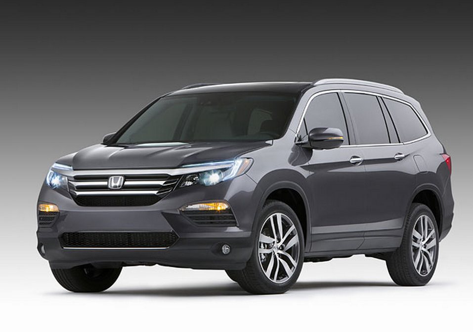 Кроссовер Honda Pilot 2015 Представлено третье поколение кроссовера Honda Pilot