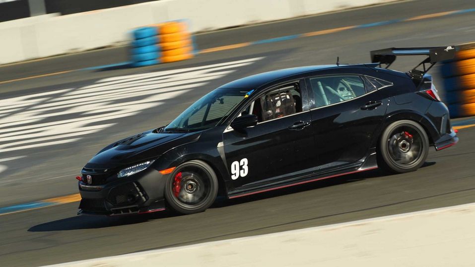 Новый спорткарHonda Civic Type R TC Гоночный хот-хэтч Honda Civic Type R TC
