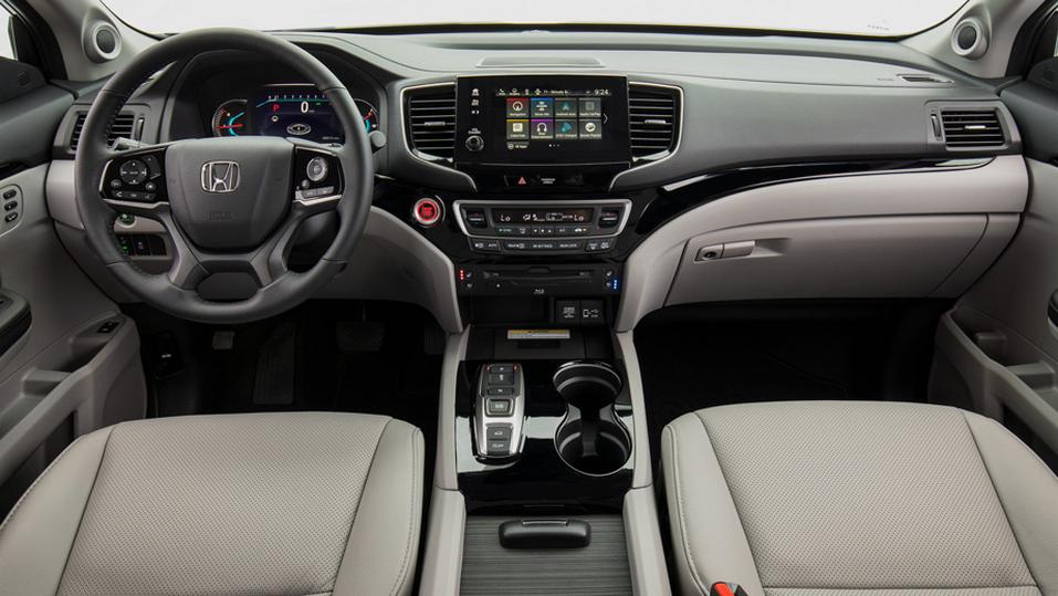 Салон Honda Pilot Интерьер Honda Pilot 2019