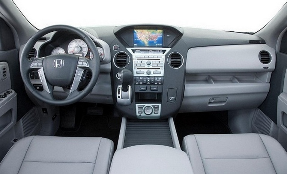 Возможно, именно таким будет новый салон Honda Pilot